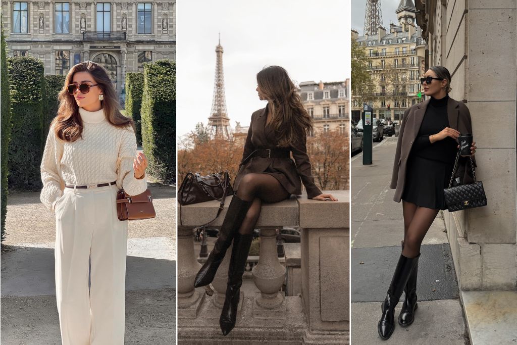 Paris Winter Travel Outfit Ideas